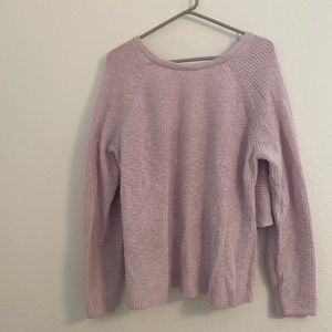 American Eagle open back sweater